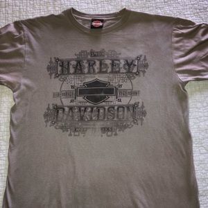 Men's short-sleeve Harley-Davidson tee, Medium.